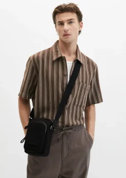 Umhängetasche medium aus recyceltem Polyester