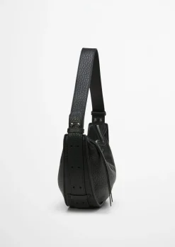 Umhängetasche medium im Slouchy-Shape mit festem Boden