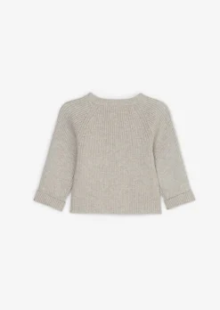 UNISEX-BABYS Cardigan aus softer Bio-Baumwolle