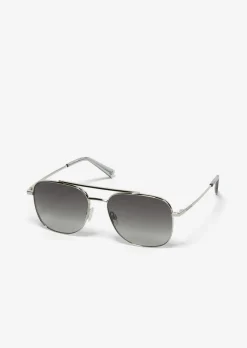 Unisex-Sonnenbrille aus leichtem Metall