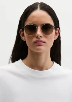 Unisex-Sonnenbrille aus leichtem Metall