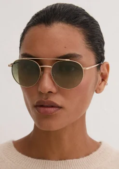 Unisex-Sonnenbrille aus leichtem Metall