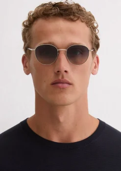 Unisex-Sonnenbrille aus leichtem Metall