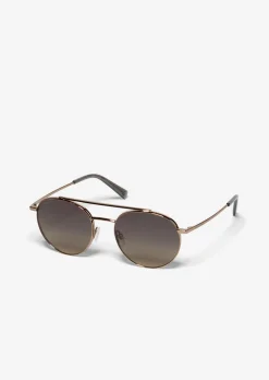 Unisex-Sonnenbrille aus leichtem Metall