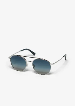 Unisex-Sonnenbrille aus leichtem Metall