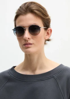 Unisex-Sonnenbrille aus leichtem Metall