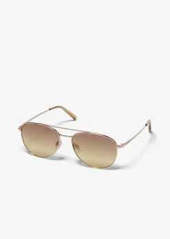 Unisex-Sonnenbrille im Aviator-Stil