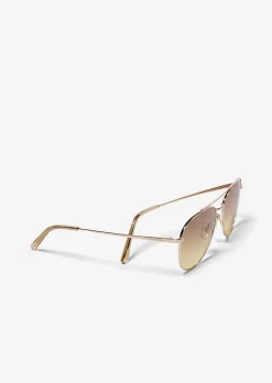 Unisex-Sonnenbrille im Aviator-Stil