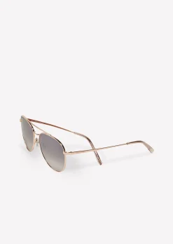 Unisex-Sonnenbrille im Aviator-Stil