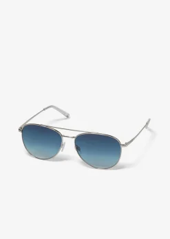 Unisex-Sonnenbrille im Aviator-Stil