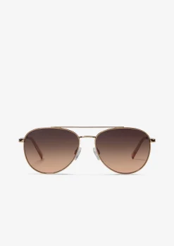 Unisex-Sonnenbrille im Aviator-Stil