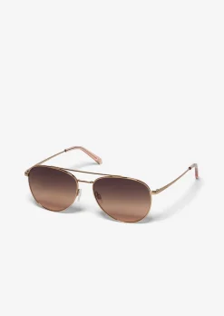 Unisex-Sonnenbrille im Aviator-Stil