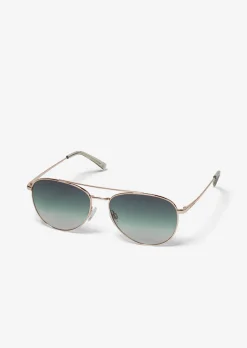 Unisex-Sonnenbrille im Aviator-Stil