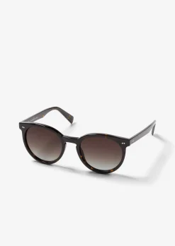 Unisex-Sonnenbrille im Panto-Stil