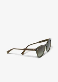 Unisex-Sonnenbrille im Panto-Stil