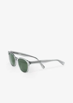 Unisex-Sonnenbrille im Panto-Stil