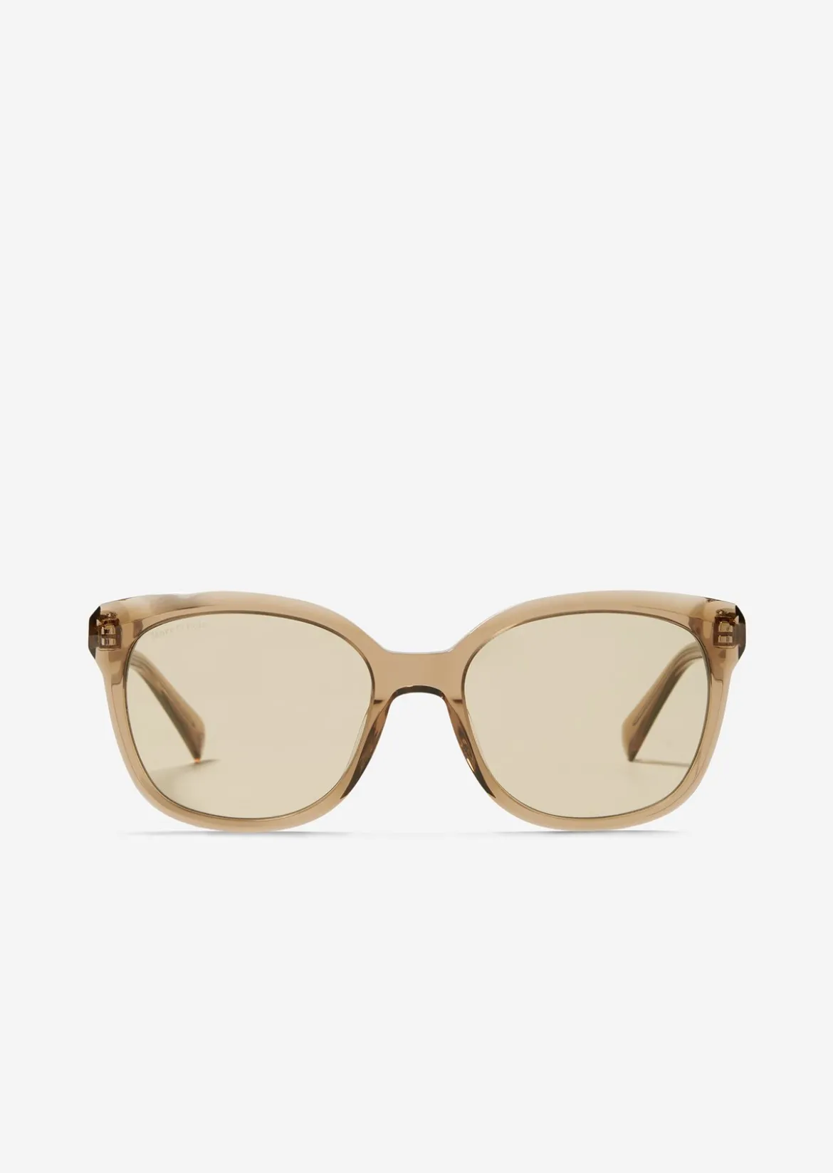Unisex-Sonnenbrille mit breitem Bio-Acetat-Rahmen