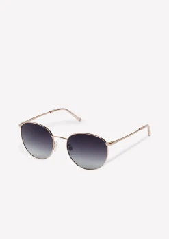 Unisex-Sonnenbrille mit Metallrahmen