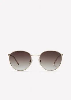Unisex-Sonnenbrille mit Metallrahmen