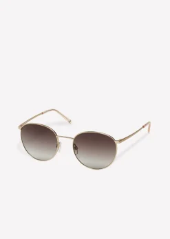 Unisex-Sonnenbrille mit Metallrahmen