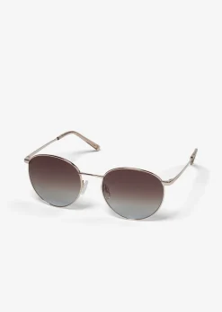 Unisex-Sonnenbrille mit Metallrahmen