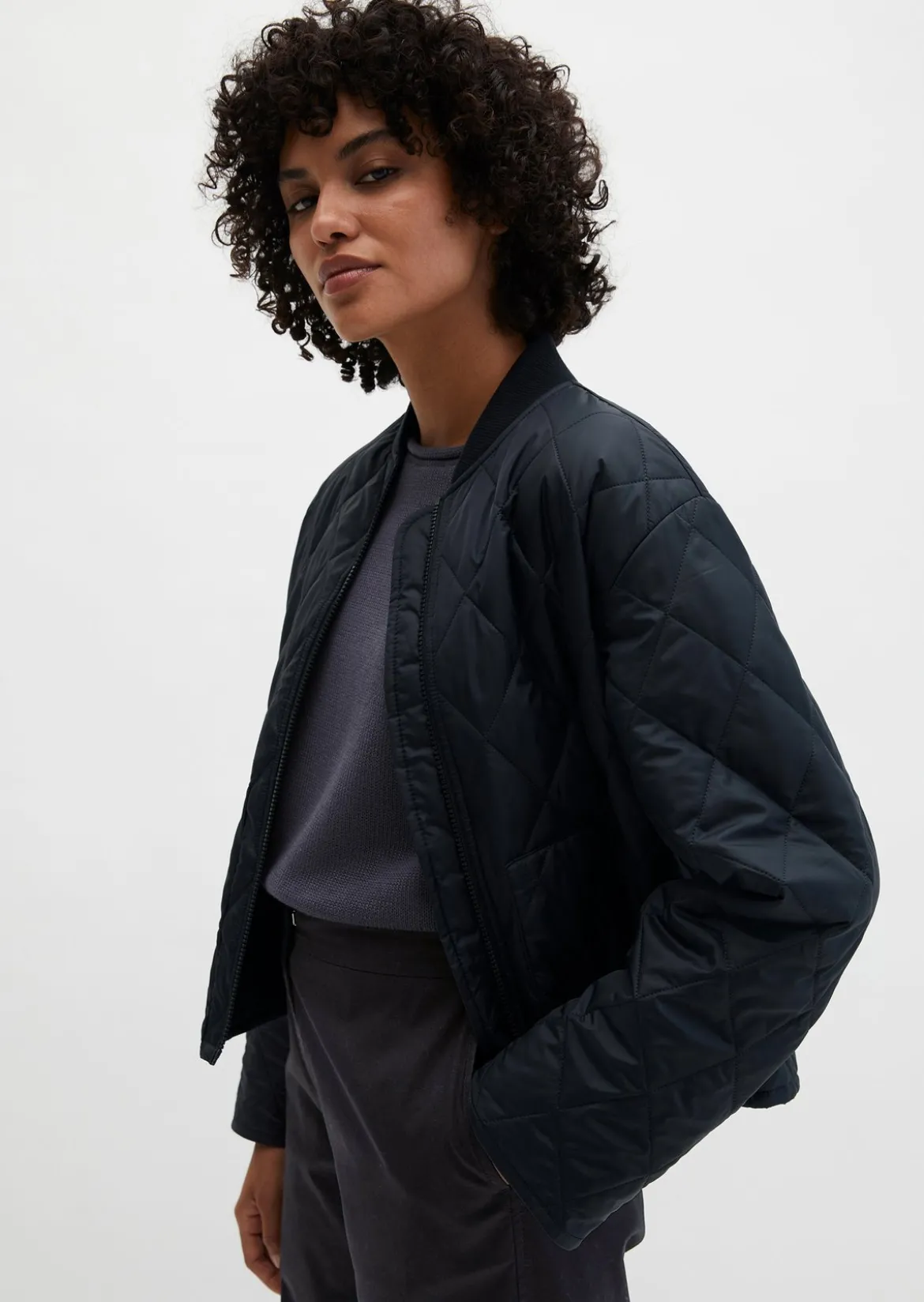 Verstaubare Steppjacke MOP x Function aus recyceltem Polyester
