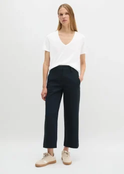 V-Neck-T-Shirt regular aus Organic Cotton