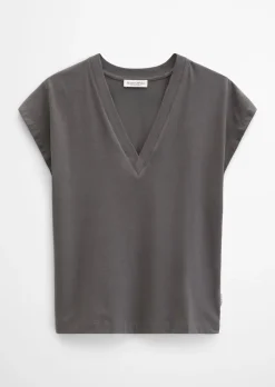 V-Neck-T-Shirt relaxed mit TENCEL™ Modal