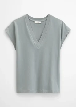V-Neck-T-Shirt relaxed mit TENCEL™ Modal