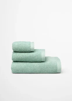 Waschhandschuh Model Timeless Melange aus Organic Cotton Terry