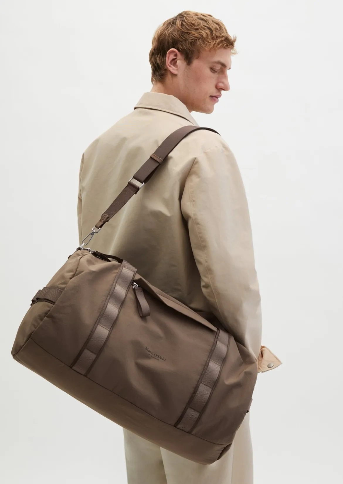 Weekender medium aus wasserabweisendem Recyling-Material