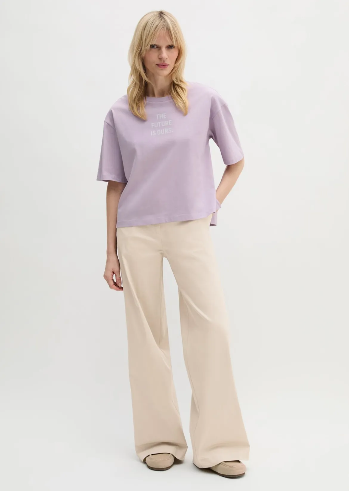 Woman's Day T-Shirt regular aus reiner Bio-Baumwolle