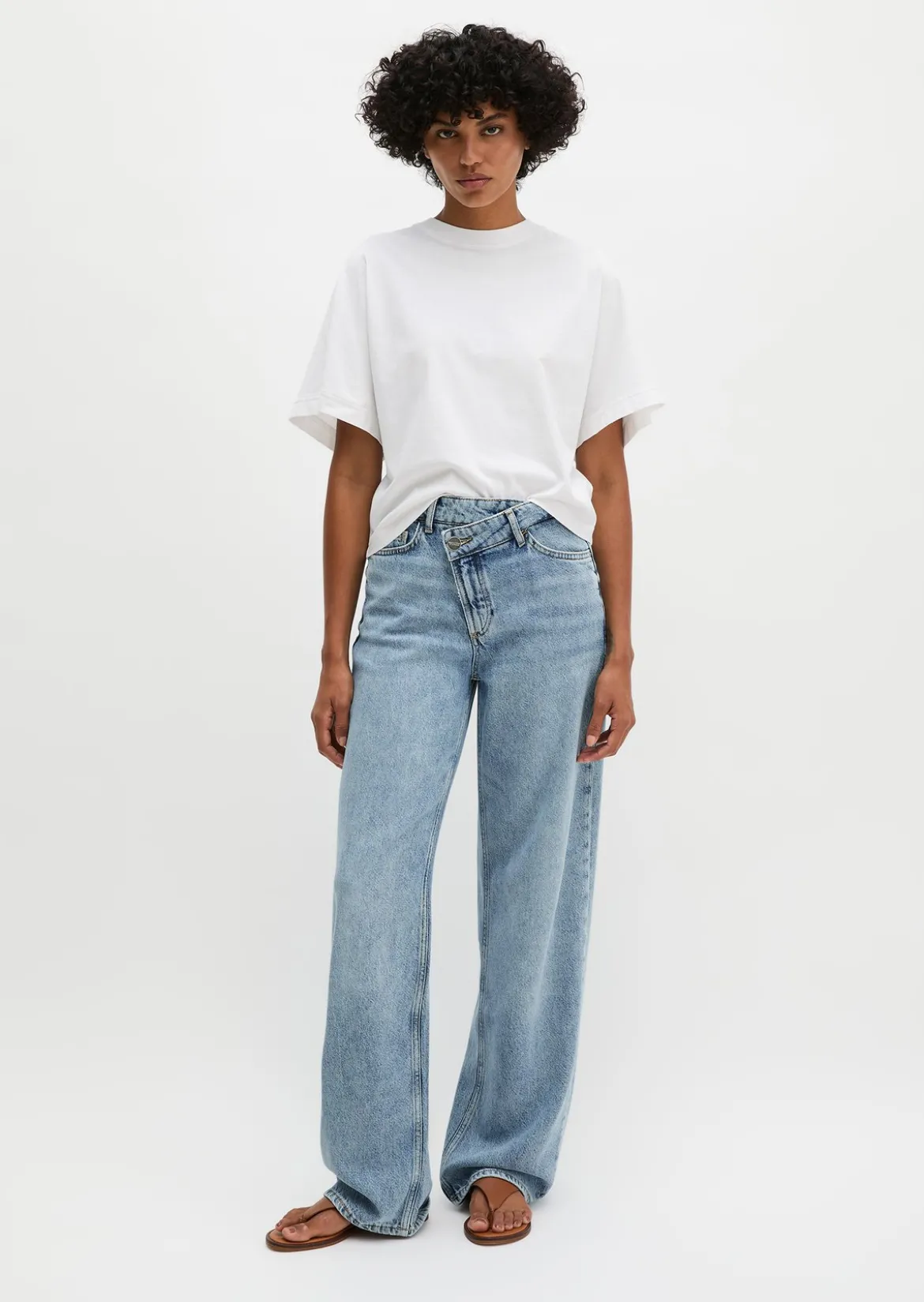 X-Front-Jeans Model Fia aus Lyocell-Leinen-Baumwolle-Mix