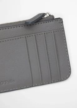 Zipper-Börse aus edlem Rindleder