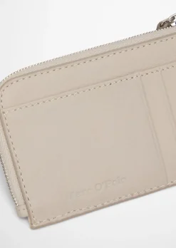 Zipper-Börse aus edlem Rindleder