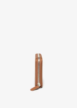 Zipper-Geldbörse aus hochwertiger Leder-Qualität