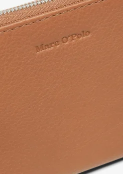 Zipper-Geldbörse aus hochwertiger Leder-Qualität