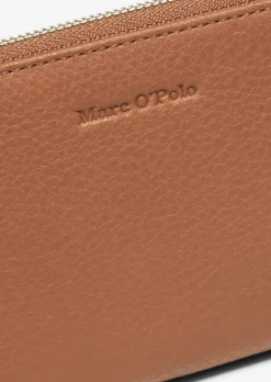 Zipper-Geldbörse aus hochwertiger Leder-Qualität