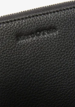 Zipper-Geldbörse aus hochwertiger Leder-Qualität