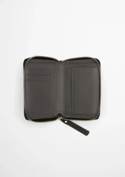 Zipper-Geldbörse medium aus hochwertigem Rindleder