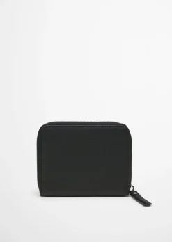 Zipper-Geldbörse medium aus hochwertigem Rindleder