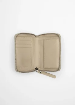Zipper-Geldbörse medium aus hochwertigem Rindleder
