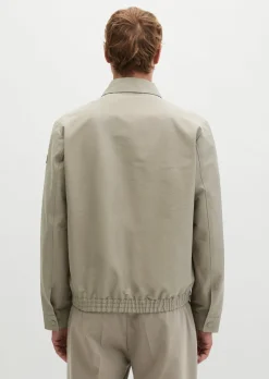 Zipper-Jacke DFB Travel Collection aus wasserabweisendem Bio-Baumwoll-Canvas