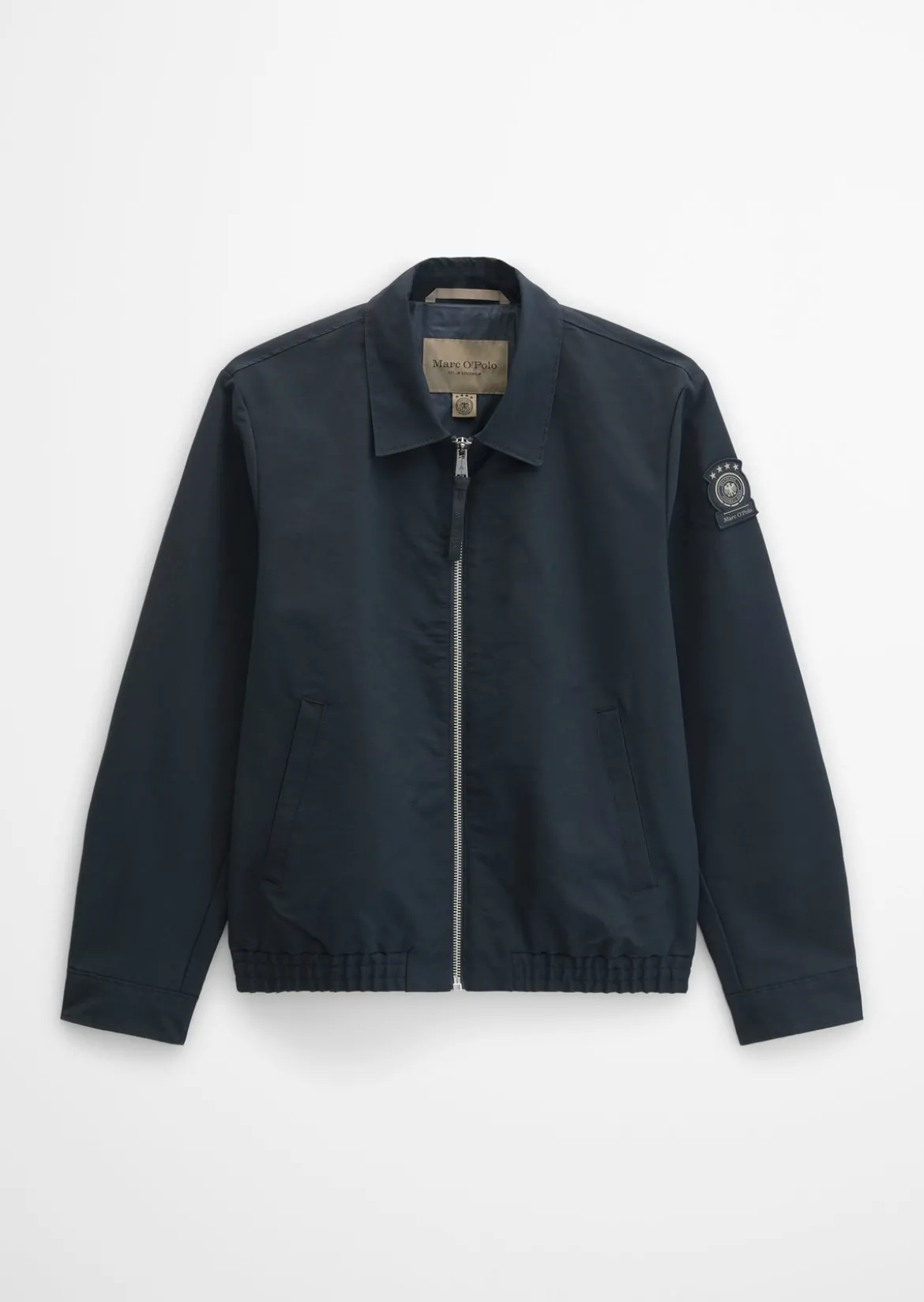 Zipper-Jacke DFB Travel Collection aus wasserabweisendem Bio-Baumwoll-Canvas