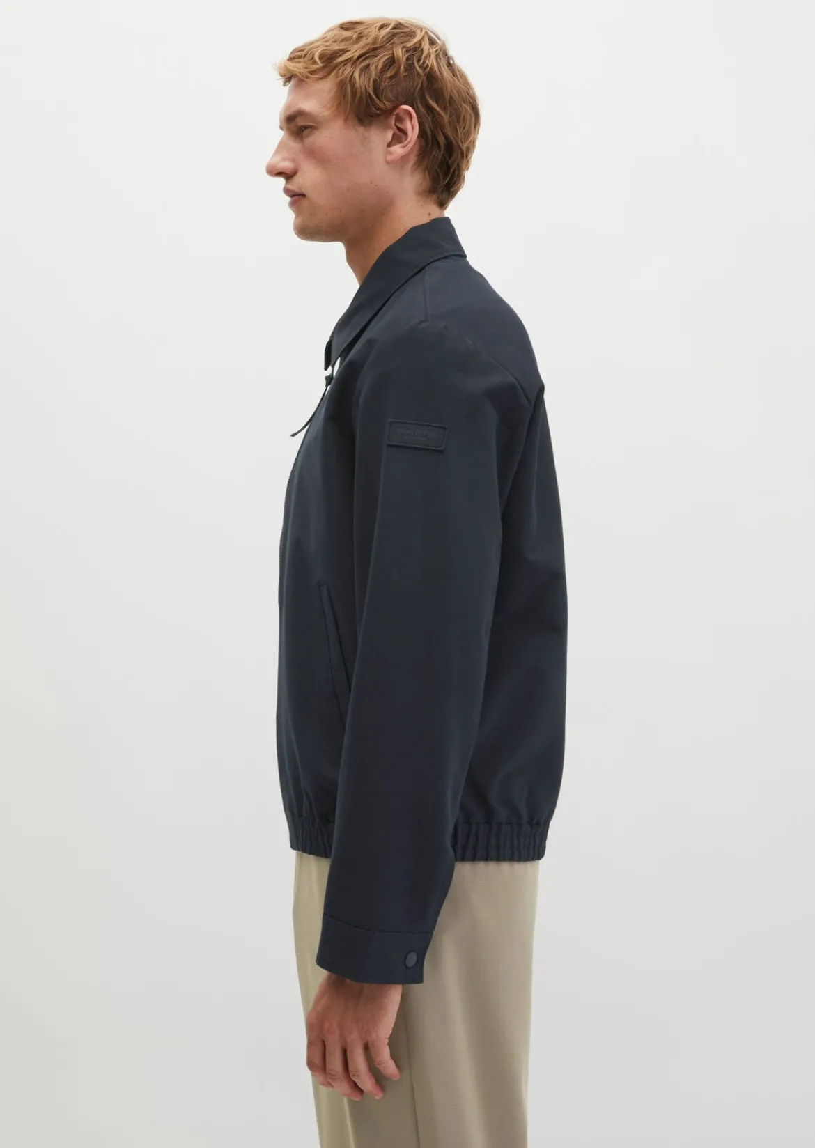 Zipper-Jacke Travel Collection aus wasserabweisendem Bio-Baumwoll-Canvas