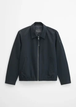 Zipper-Jacke Travel Collection aus wasserabweisendem Bio-Baumwoll-Canvas