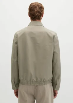 Zipper-Jacke Travel Collection aus wasserabweisendem Bio-Baumwoll-Canvas