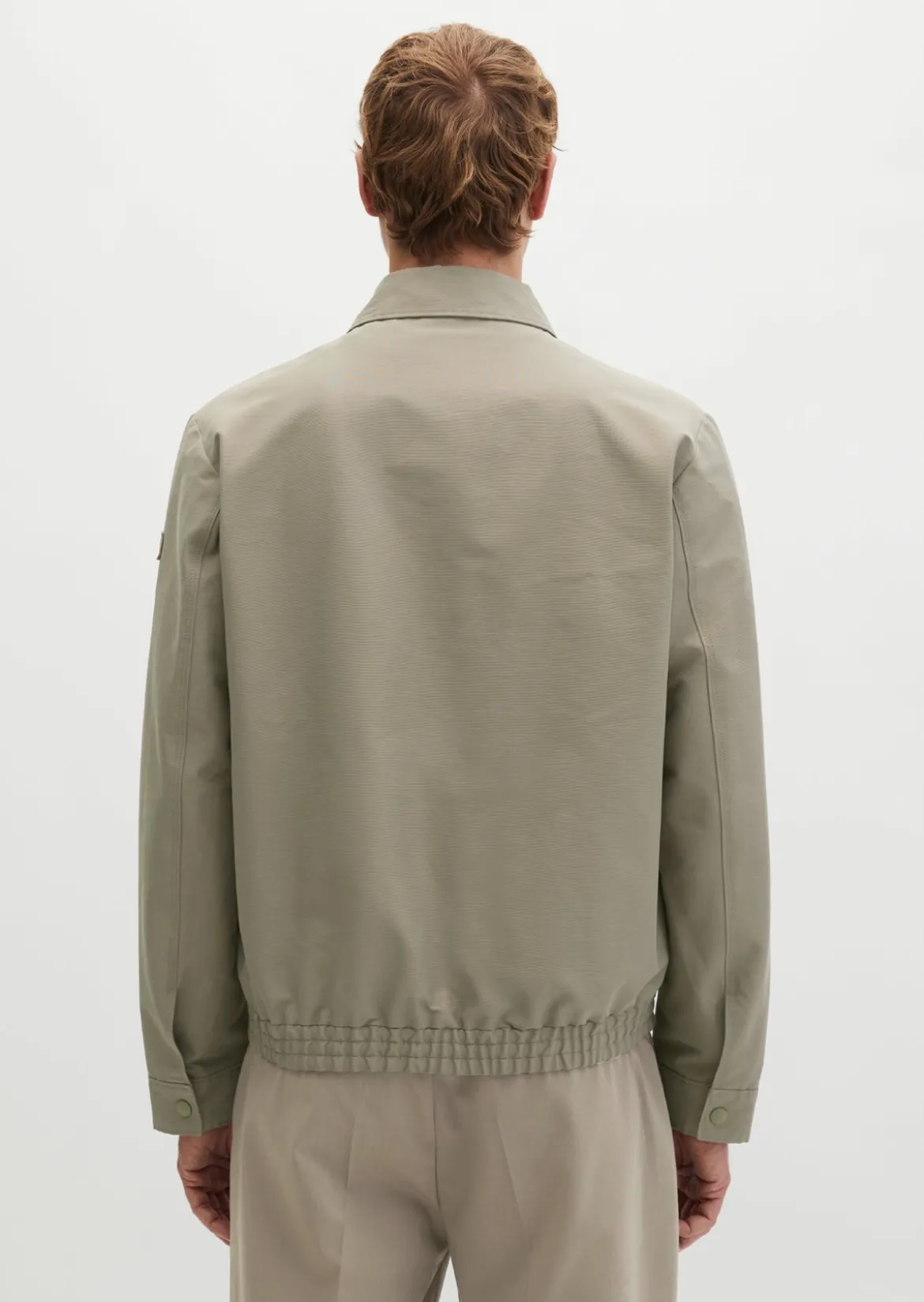 Zipper-Jacke Travel Collection aus wasserabweisendem Bio-Baumwoll-Canvas