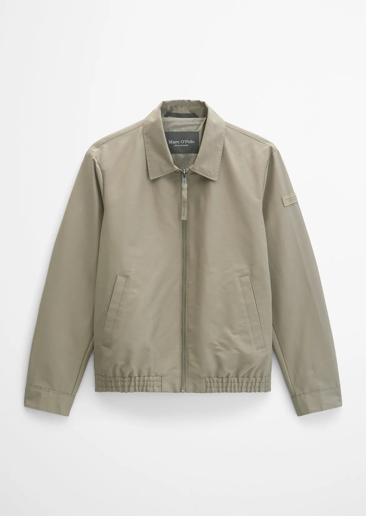Zipper-Jacke Travel Collection aus wasserabweisendem Bio-Baumwoll-Canvas